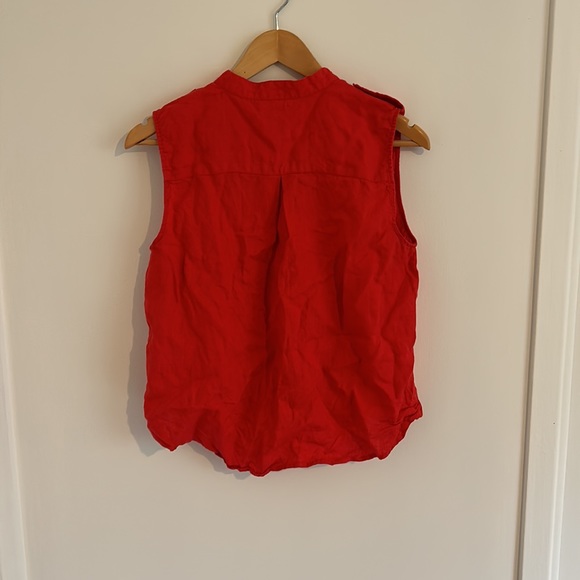 Tristan sleeveless button shirt Medium - Picture 2 of 5